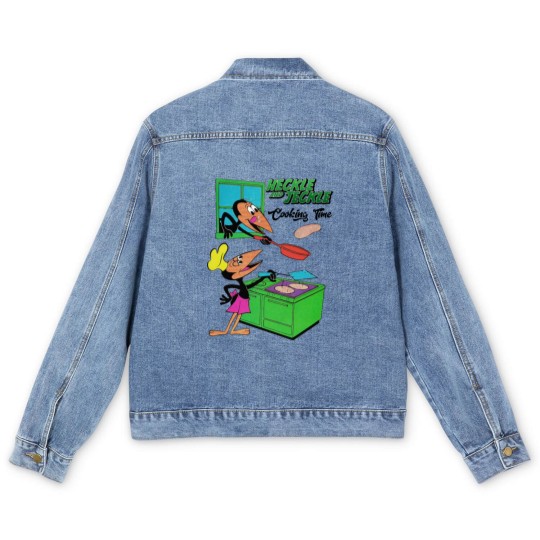 Discover Heckle And Jeckle heckle and jeckle cooking time Men's Denim Jackets