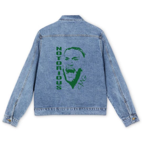 Discover Conor Mcgregor - Notorious Conor Mcgregor Men's Denim Jackets