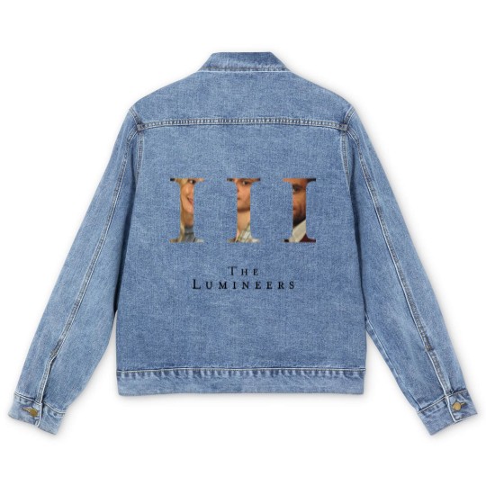 Discover The Lumineers Band Men's Denim Jackets, Music Band Merch, Lumineers Tour