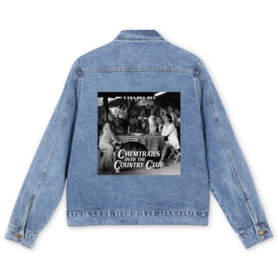 Discover Chemtrails Over the Country Club Werewolf Eyes Cover Long Men's Denim Jackets