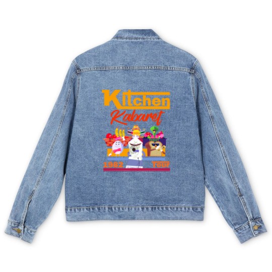 Discover 1982 Kitchen Kabaret Tour Men's Denim Jackets Men's Denim Jackets