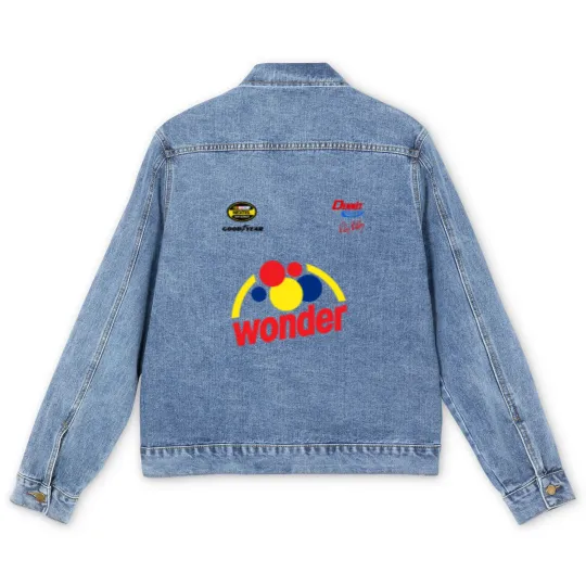 Discover Talladega Nights Pit Crew - Ricky Bobby Men's Denim Jackets