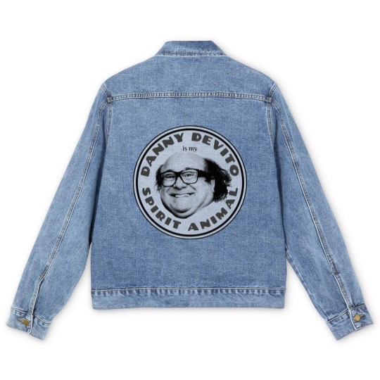 Discover Danny Devito is my Spirit Animal Men's Denim Jackets