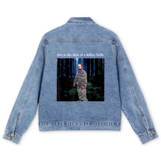 Discover This Is The Skin Of A Killer Bella Men's Denim Jackets