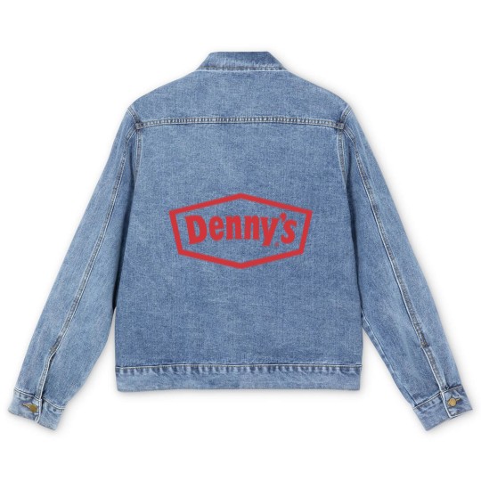 Discover Denny's Logo Restaurant Men's Denim Jackets
