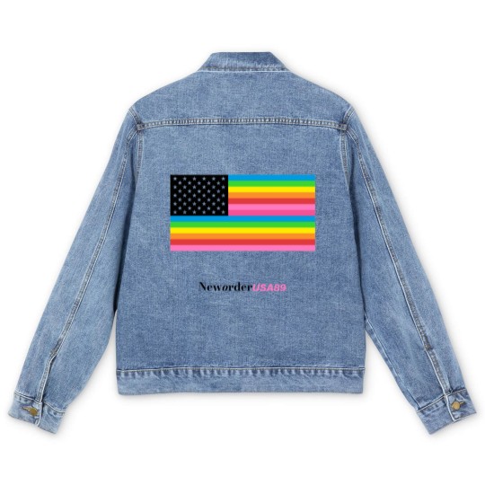 Discover New Order Substance USA89 Tour Men's Denim Jackets