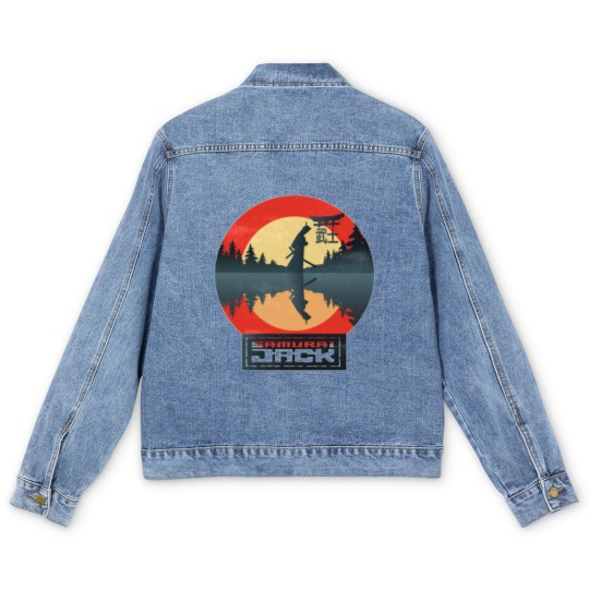 Discover Samurai Jack Fitted Scoop Men's Denim Jackets