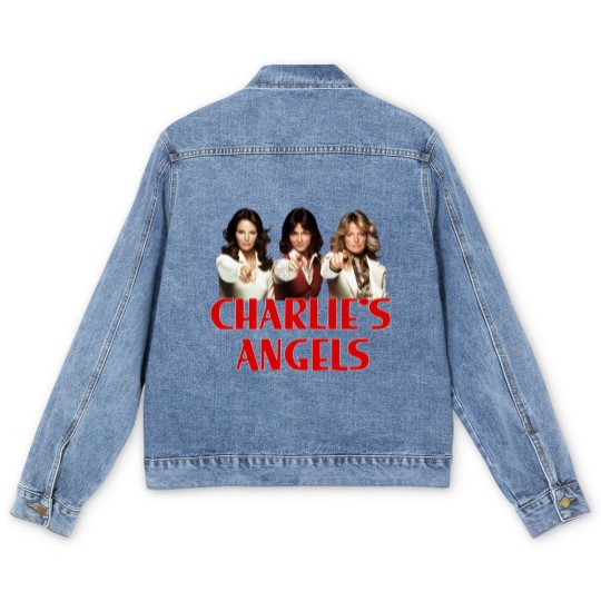 Discover Charlie&39.s Angels -roup - 70s Tv Show Men's Denim Jackets