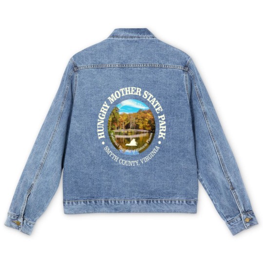 Discover Hungry Mother T-ShirtHungry Mother State Park T-Shirt_by Take A Hike_ Men's Denim Jackets