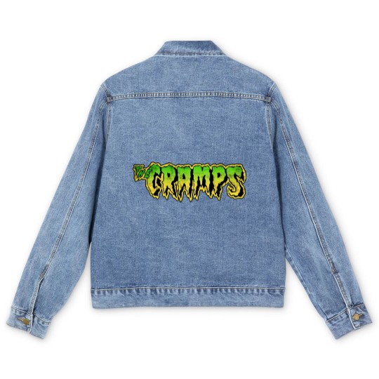 Discover the cramps logo Men's Denim Jackets
