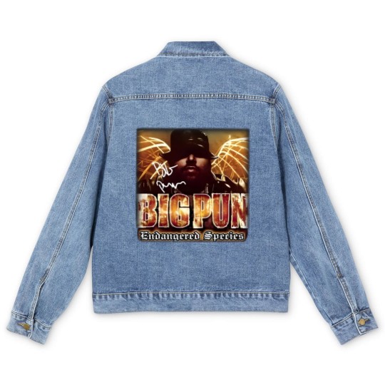 Discover Big Pun Endangered Species Album Men's Denim Jackets, Big Pun Tour Men's Denim Jackets