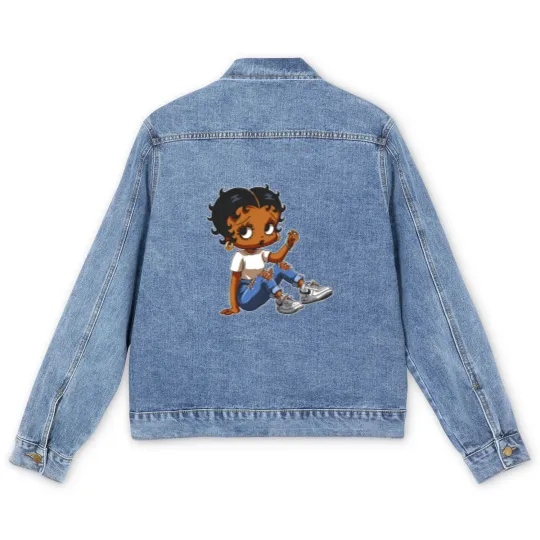 Discover Betty Boop Men's Denim Jackets, betty boop Men's Denim Jackets