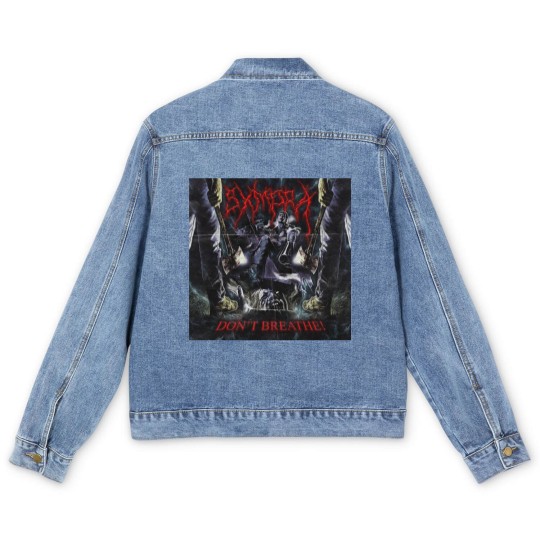 Discover Sxmpra DON'T BREATHE Men's Denim Jackets