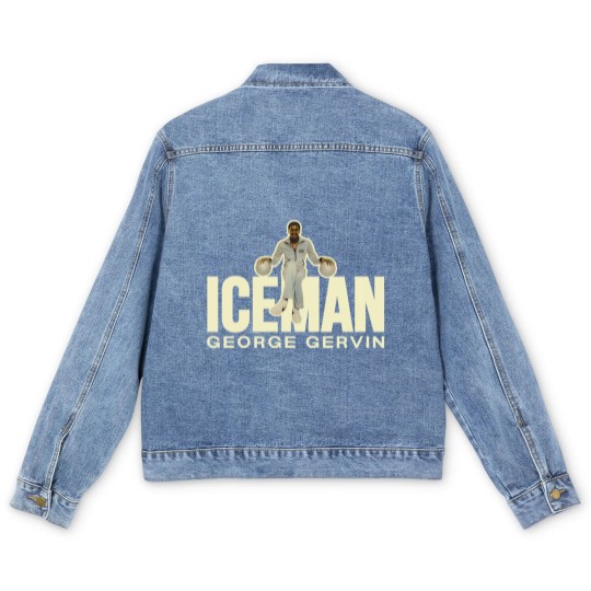Discover Iceman George Gervin Men's Denim Jackets
