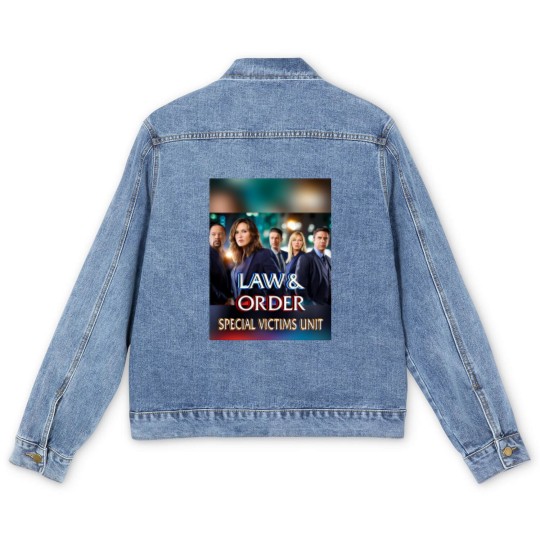 Discover law and order svu Men's Denim Jackets
