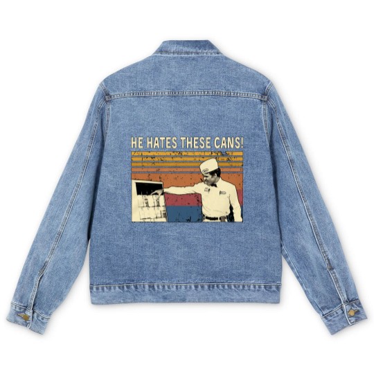 Discover The Jerk - He Hates These Cans Coffee Mug Men's Denim Jackets