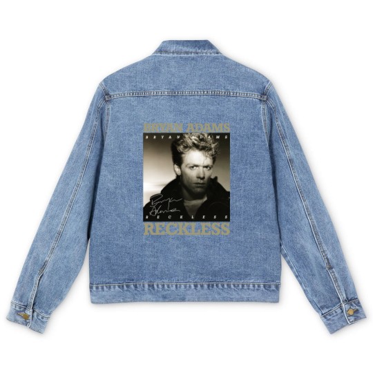 Discover Vtg Bryan Adams Men's Denim Jackets, Gift For Fans