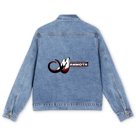 Discover The Power of Colorado Mammoth Lacrosse 1 Men's Denim Jackets