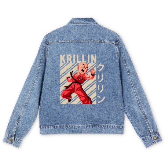 Discover Krillin - Vintage Artcompressed Men's Denim Jackets