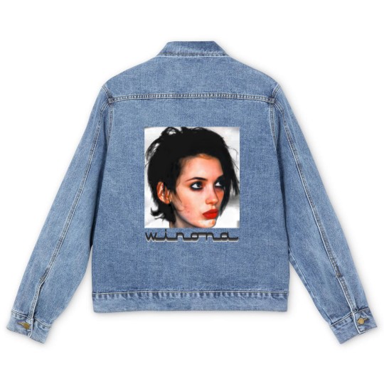 Discover Winona Ryder // Retro 90s Fan Art - Winona Ryder - Men's Denim Jackets