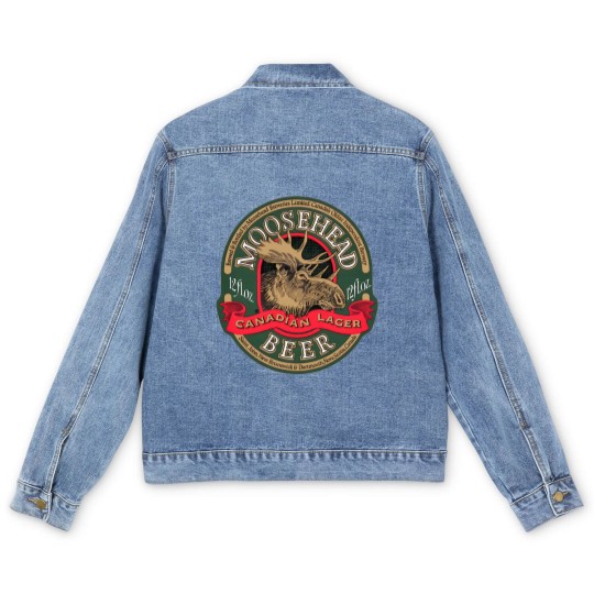 Discover 80s Mooseheads Beer Men's Denim Jackets