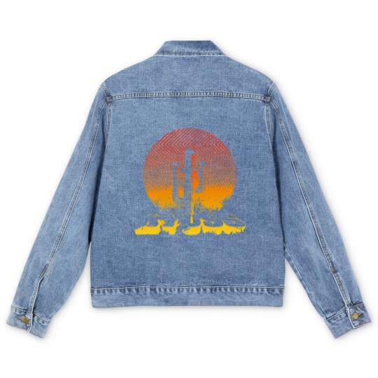 Discover Kyus Queens of the Stone Age Perfect Gift Fan Rock Band Men's Denim Jackets