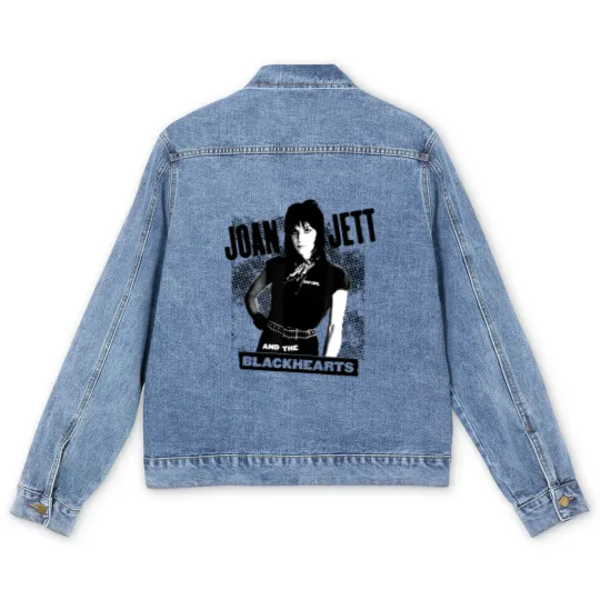 Discover Joan Jett and the Blackhearts - Bad Girl Men's Denim Jackets