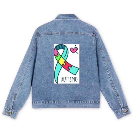 Discover Autism   Autism   Autism   Autism Men's Denim Jackets