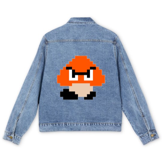 Discover Nintendo Goomba Men's Denim Jackets