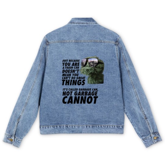 Discover Garbage Can Men's Denim Jackets