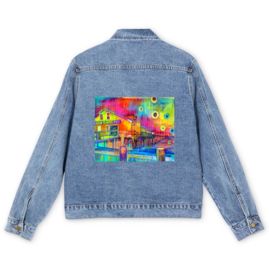 Discover Avalon Pier Long Men's Denim Jackets