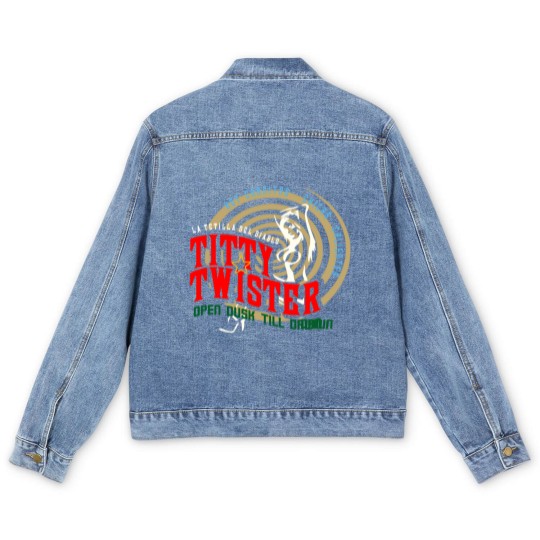 Discover The Titty Twister Men's Denim Jackets Men's Denim Jackets