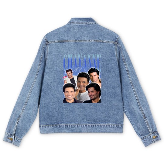 Discover Vintage Chayanne Bootleg Men's Denim Jackets, Chayanne 2024 Tour Unisex Men's Denim Jackets, Chayanne Fan Gift Men's Denim Jackets, Chayanne Homage Unisex Men's Denim Jackets, Chayanne Merch