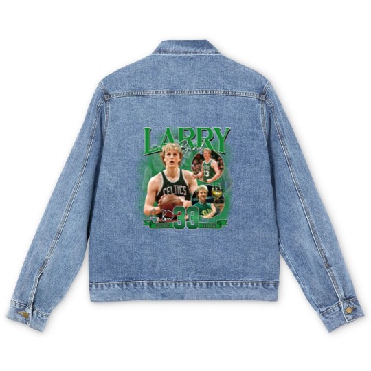 Discover Larry Bird Men's Denim Jackets, Larry Bird Men's Denim Jackets, Larry Bird Vintage Men's Denim Jackets