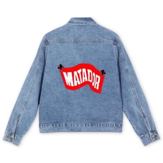 Discover Vintage Matador Records Distressed Men's Denim Jackets
