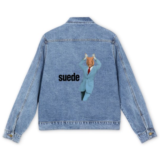 Discover 1993 Suede - Animal Nitrate Men's Denim Jackets, Suede Band Men's Denim Jackets
