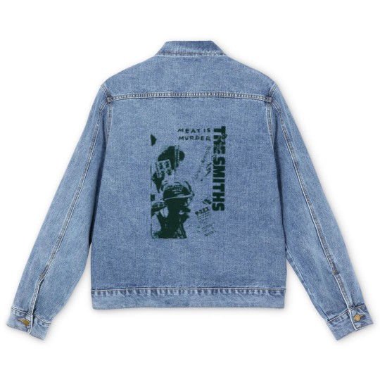 Discover The Smiths - Meat (Japanese) (green variant) Men's Denim Jackets