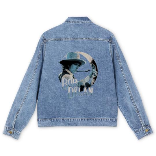 Discover Bob Dylan - Guitar 1975  Men's Denim Jackets, Men's Denim Jackets, Men's Denim Jackets - 15251