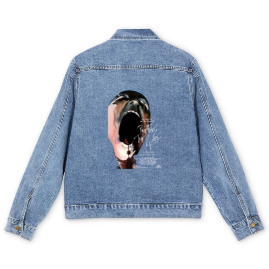 Discover The Pink Wall Poster Men's Denim Jackets
