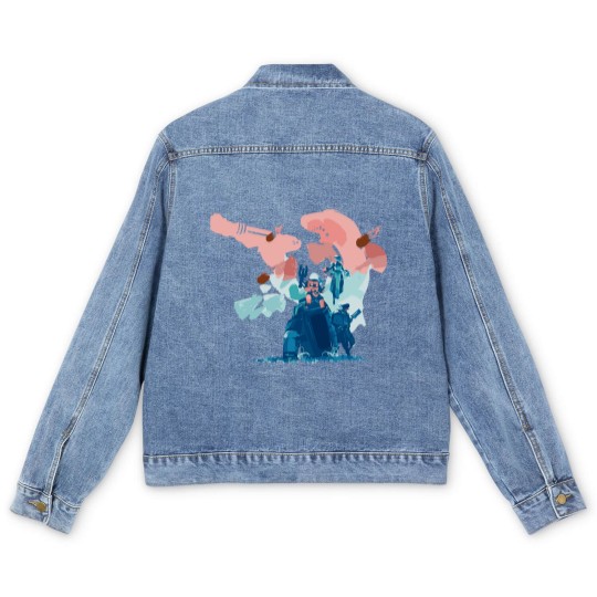 Discover Risk Of Rain 2 Men's Denim Jackets
