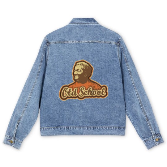Discover Sanford and Son Funny 70's TV Show Fredsanford Old School Men's Men's Denim Jackets