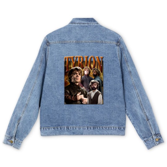 Discover Retro Tyrion Lannister Men's Denim Jackets -Tyrion Lannistertshirt,Tyrion Lannister Men's Denim Jackets