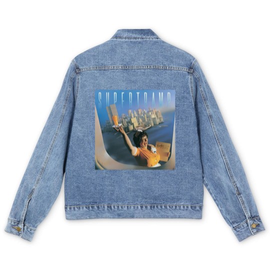 Discover Supertramp Breakfast in America Men's Denim Jackets