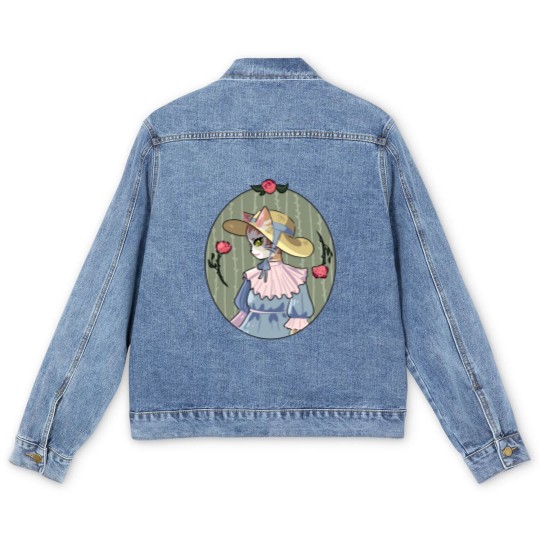 Discover Cat lady - Cat Lady - Men's Denim Jackets