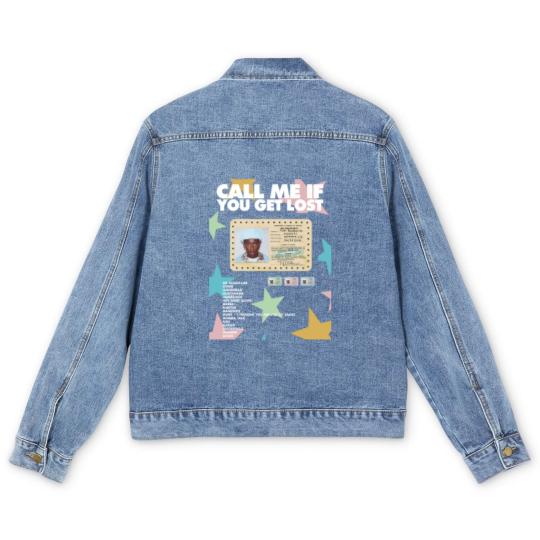 Discover Tyler The Creator Men's Denim Jackets, Vintage Tyler The Creator Album