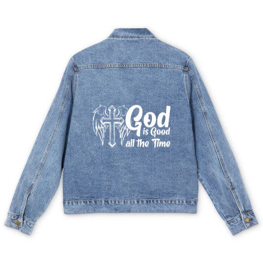 Discover Christian , christian files, christian christmas Men's Denim Jackets