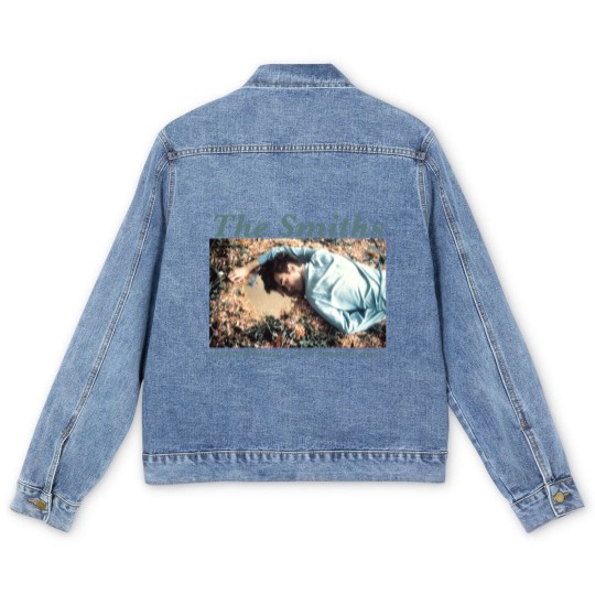 Discover The Smiths band 90s Morrissey Short sleeve Men's Denim Jackets