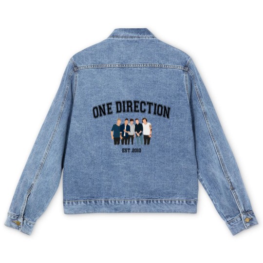 Discover Vintage One Direction Since 2010 Men's Denim Jackets, One Direction Men's Denim Jackets, One Direction Merch