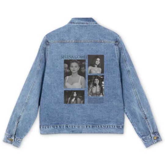 Discover Selena Gomez Men's Denim Jackets, Limited Selena Gomez Men's Denim Jackets