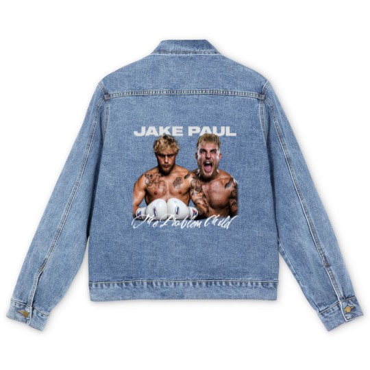 Discover Jake Paul The Problem Child Men's Denim Jackets